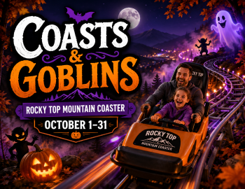 Coasts & Goblins at Rocky Top Mountain Coaster