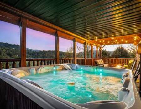 smoky mountain cabin rentals with hot tub