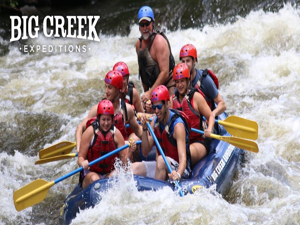 Big Creek Expeditions White Water Rafting Bear Tracts